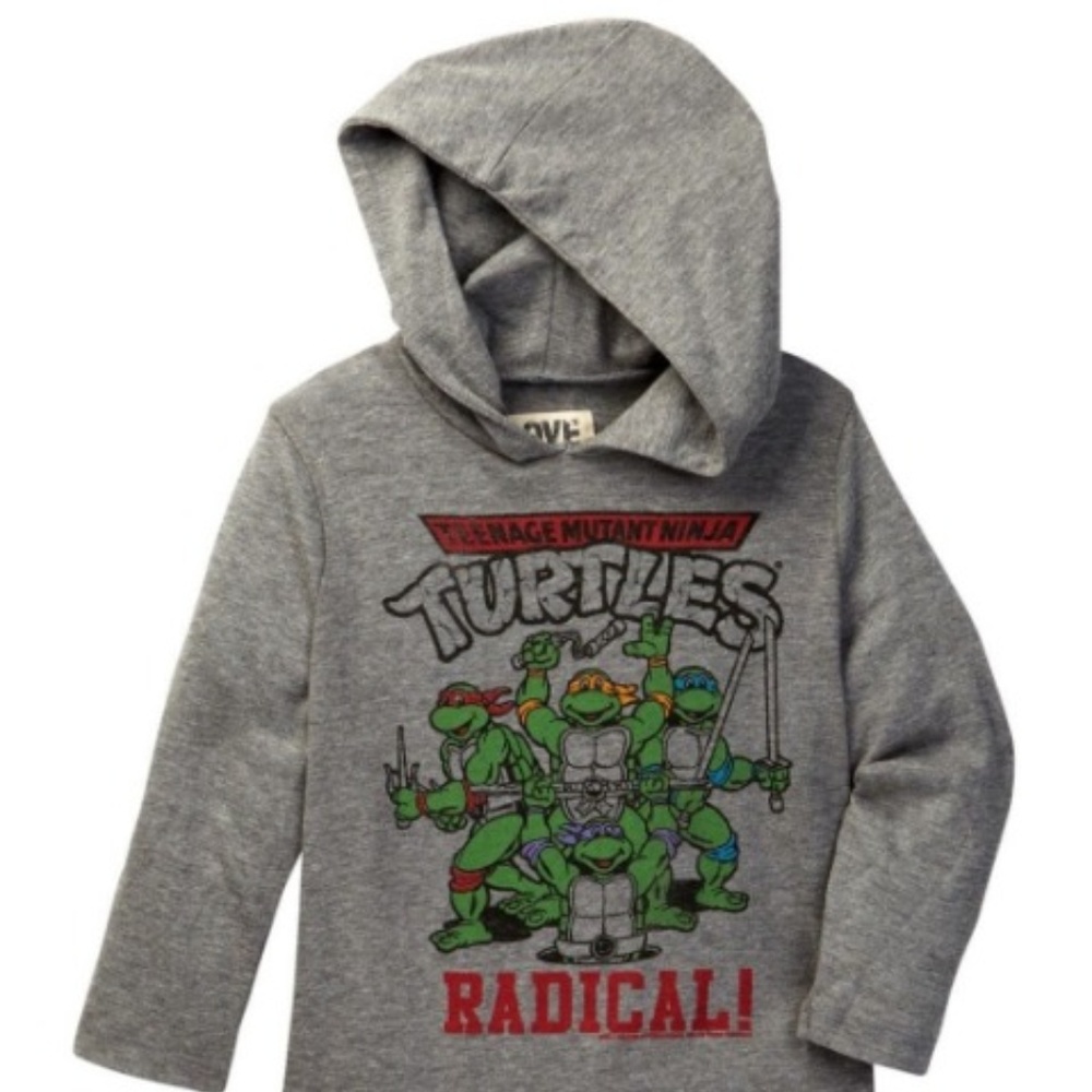 Teenage Mutant Ninja Turtles Hooded Long Sleeve 5T